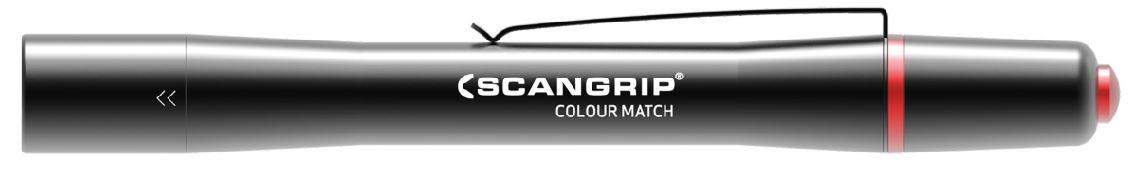 Lampa krāsu saskaņošanai Scangrip MATCHPEN, 100 lm, 2xAAA baterijas, IP54
