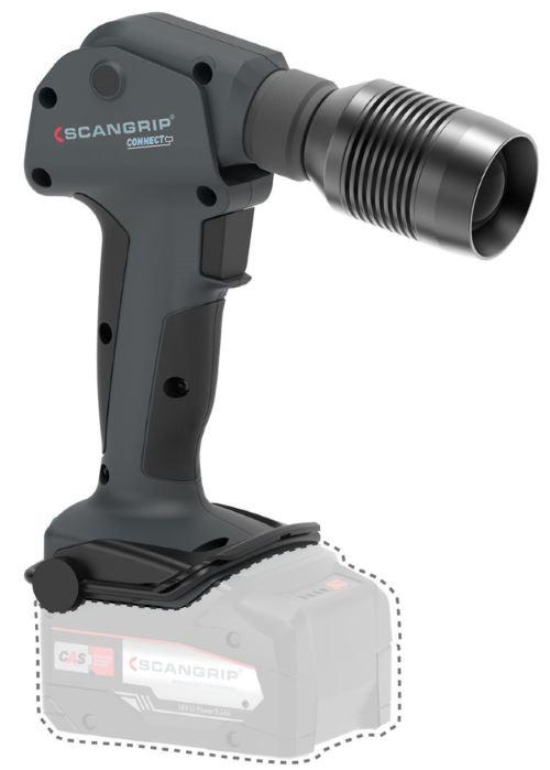 Rokas lampa Scangrip MULTILIGHT SEARCH CONNECT, 600lm, bez akumulatora, IP65