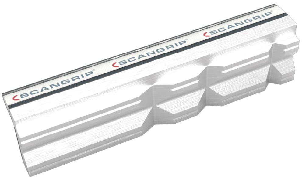 Vice jaw Scangrip MAGNEFIX P (hardened aluminium) - 100mm