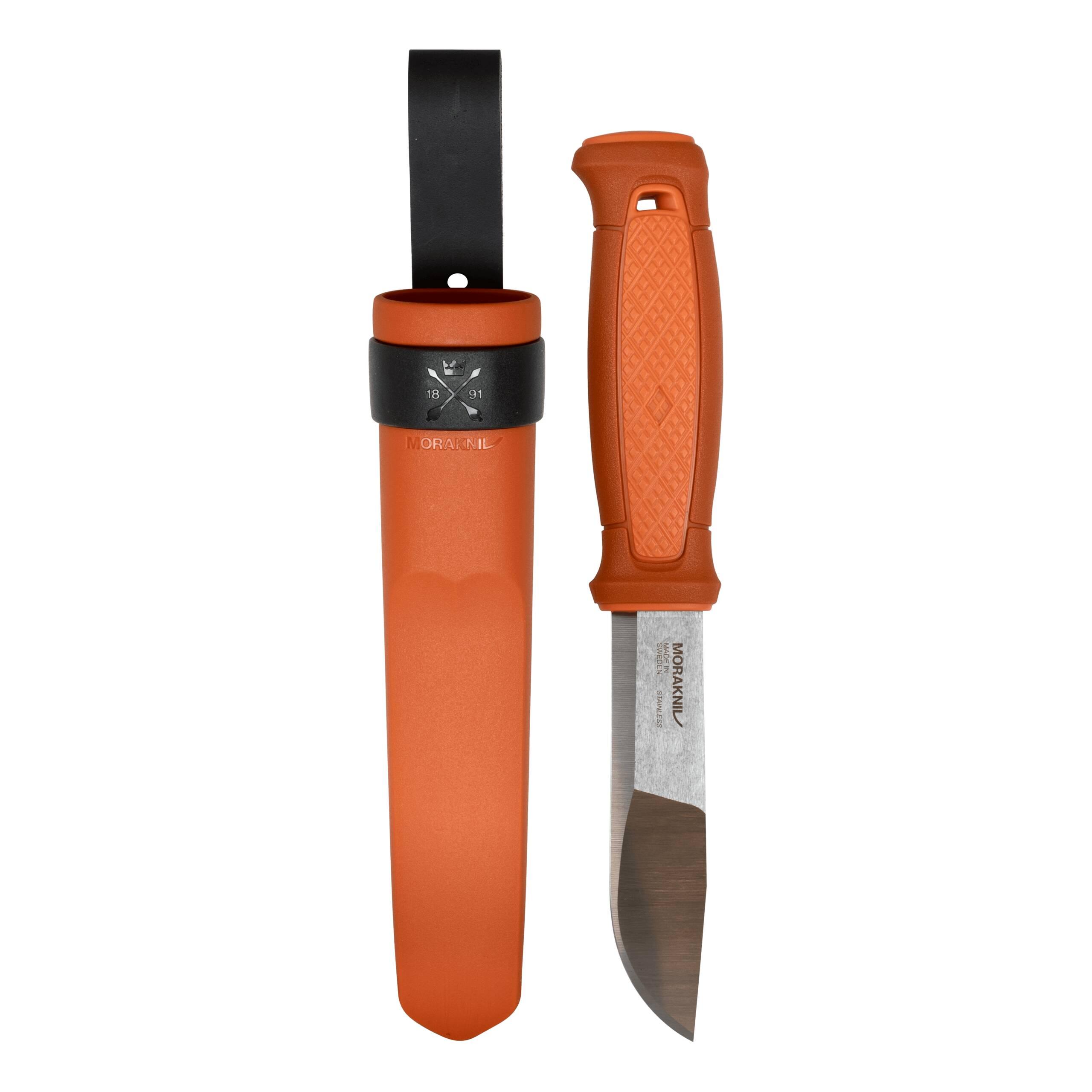 Morakniv Kansbol ar polimēra futrāli (S) dedzināti oranžs