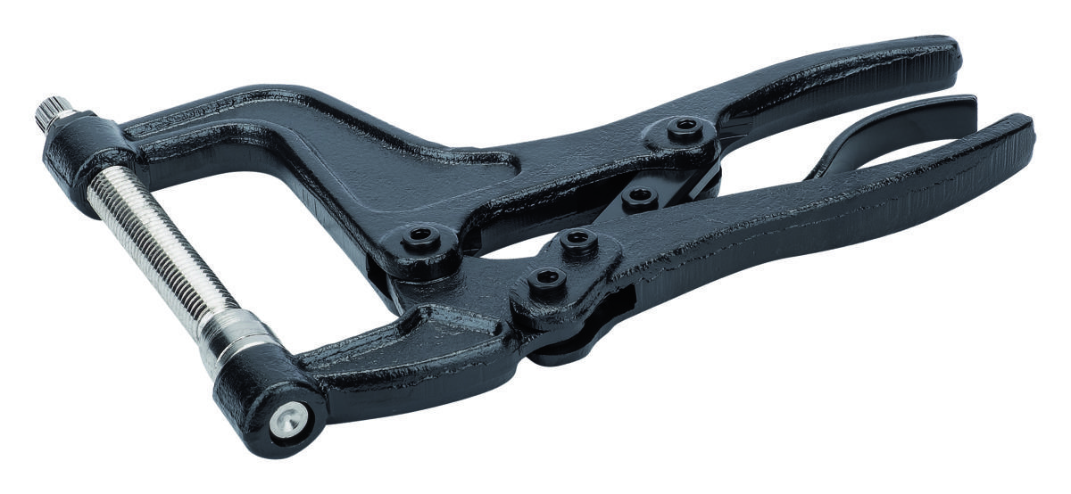 Locking clamp with movable jaw 240mm