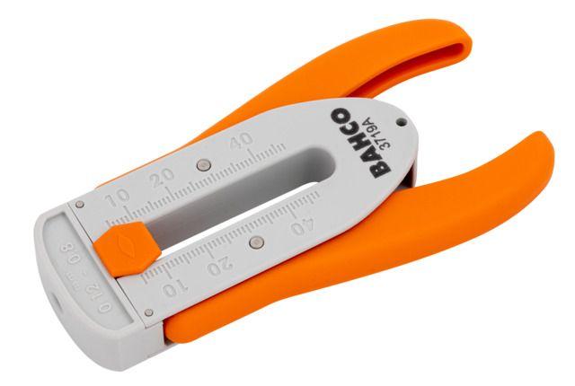 Precīzs noņemšanas instruments maziem vadiem 0,12-0,8 mm (36-20 AWG)