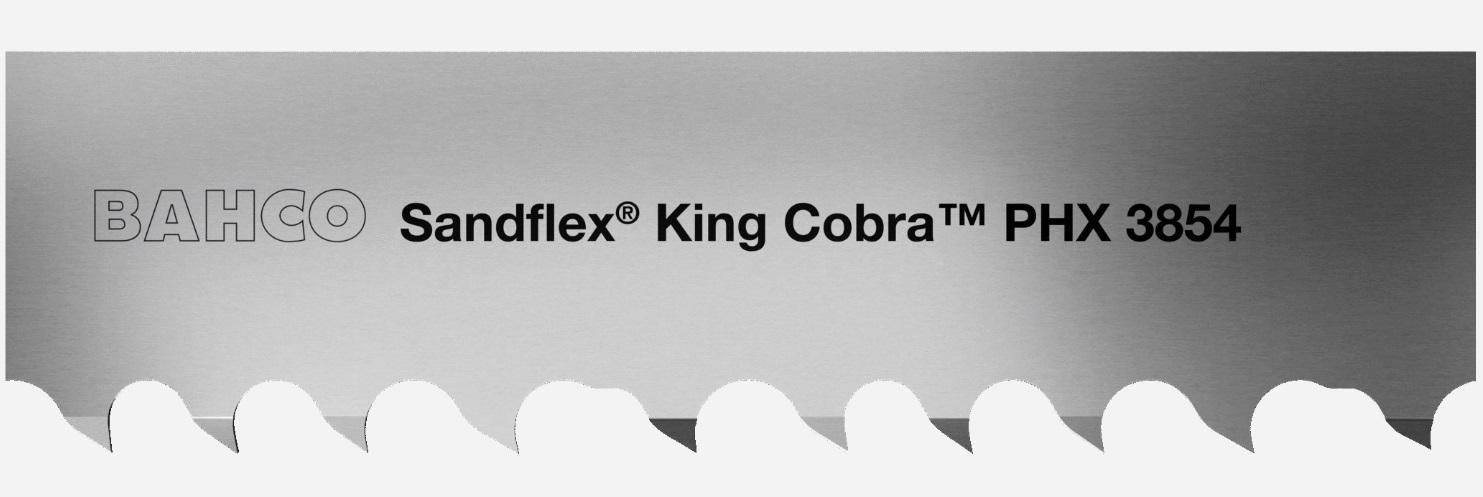 Sandflex® King Cobra™ Bahco zāģlente 3854-41-1.3-PHX-4/6-6100mm