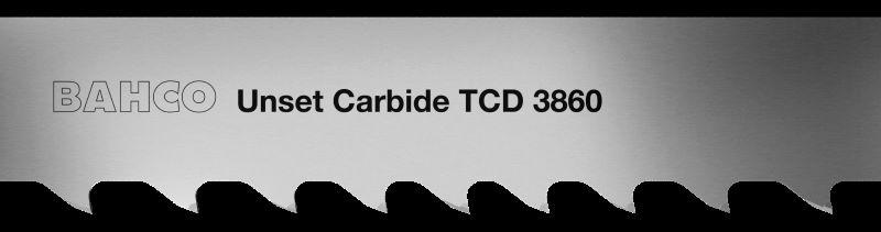 Carbide TCD Bacho bandsaw blade 3860-27-0.9-TCD-3/4-2710mm