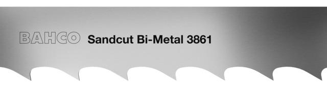 Sandflex® Bahco zāģlente bimetala kokam 3861-34-0.9-H-1.15-4040mm