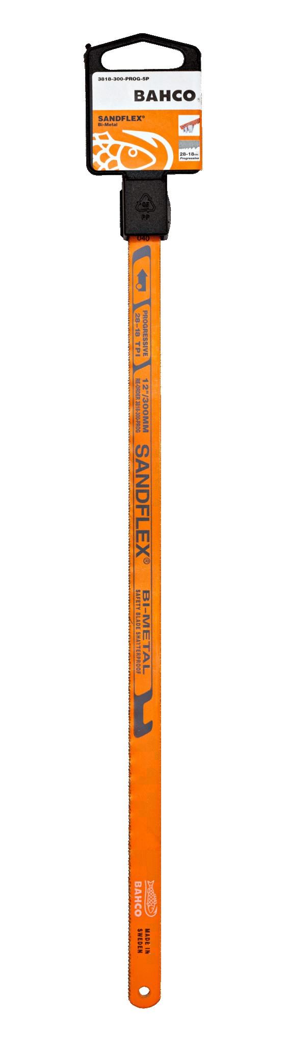Rokas zāģa asmeņi Sandflex 24TPI 250mm, 5-PACK