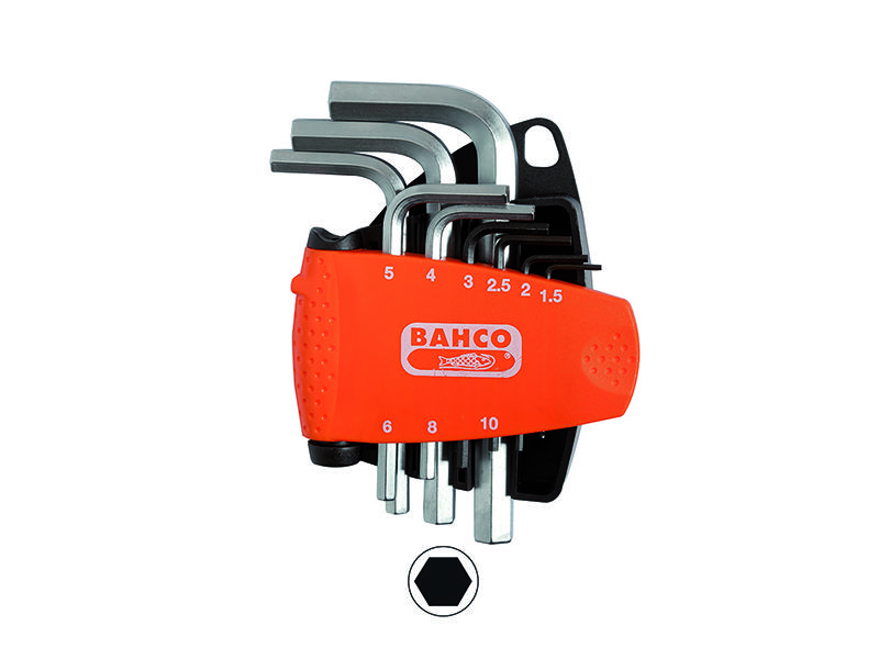 Screw.dr set HEX nick. 9 pcs