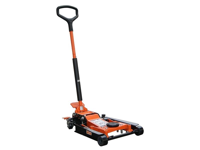 Multipurpose trolley jack min 100mm max 465mm, special platform saddles for use with motorbikes