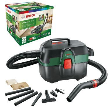 Akumulatora vakuumsūcējs mitrajai un sausajai uzsūkšanai Bosch AdvancedVac 18V-8, SOLO, 18V, 29 l/s