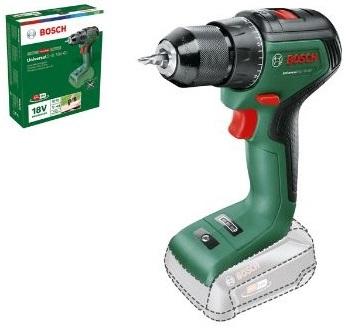 Akumulatora urbjmašīna-skrūvgriezis UniversalDrill 18V-60, SOLO, 0-500 / 1.900 min.-1