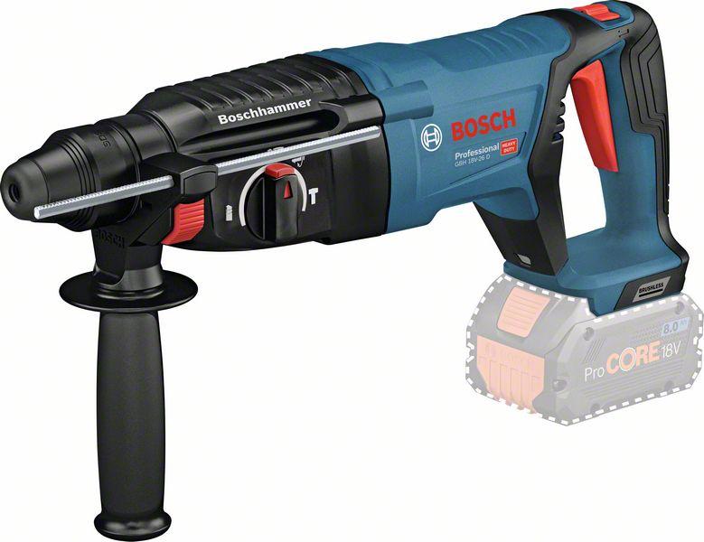 Akumulatora perforators Bosch GBH 18V-26D Bulldog, SDS+, SOLO, 18V, 2.5 J