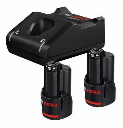 Akumulators + lādētājs Bosch GBA 12V / 2x3.0Ah + GAL 12V-40 Set