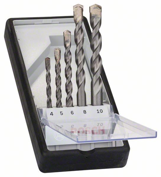 Bosch CYL 3 masonry drill set 4-10mm, Silver Percussion