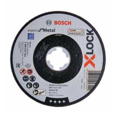 Abrazīvais disk 125x1.6x22,23mm, Expert Metal, X-LOCK