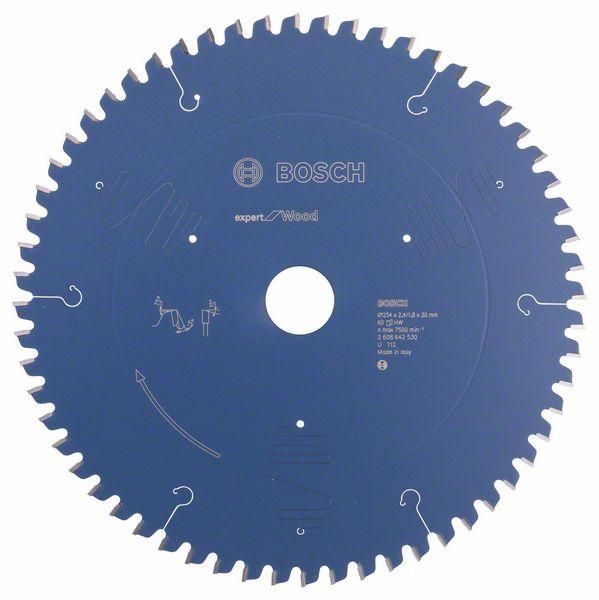 Bosch zāģa disks 254x30x2.4/1.8mm, 60WZ, Expert for Wood