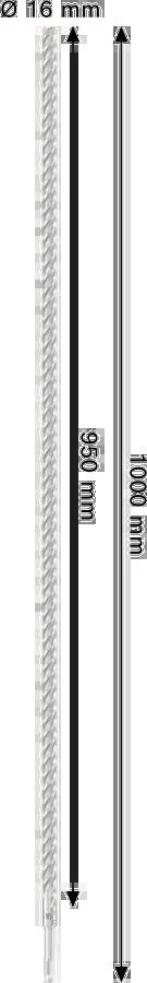 PRO SDS plus-5x puur 16 x 950 x 1005 mm,1 tk.