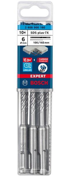 Bosch SDS+ 7X urbis betonam Ø6*100*165mm