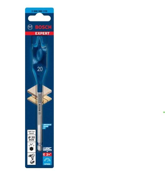 Flat wood drill 20x152 mm