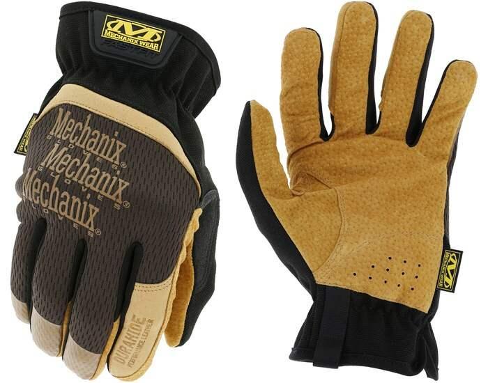 Cimdi Mechanix Durahide™ FastFit Leather LG, izmērs S