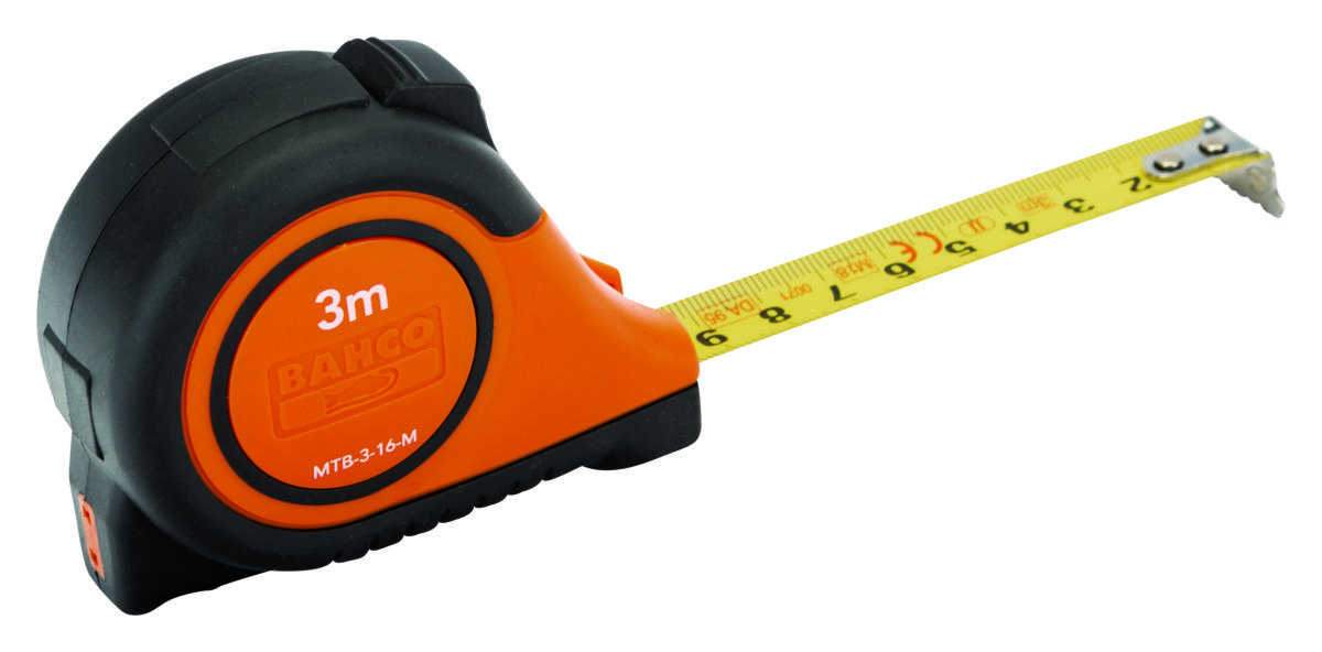 Measuring tape MTB 3mx16mm mm and inch scale with magnet