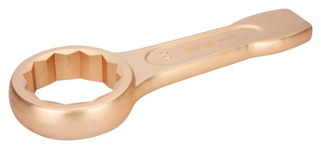 Non-sparking ring-end slogging wrench Bahco CU-BE, 80mm