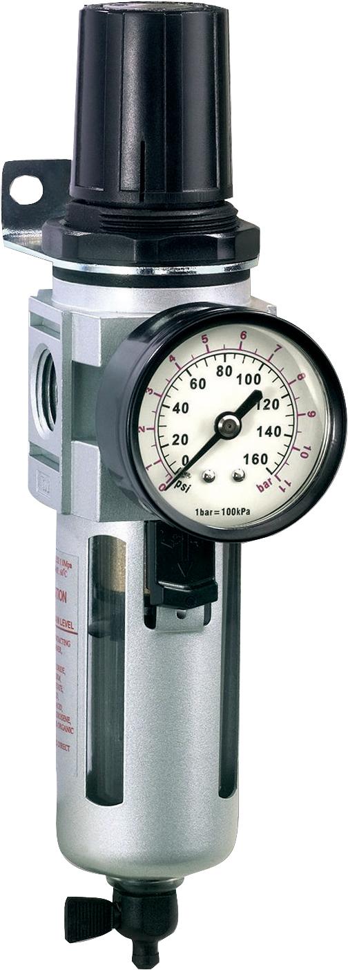 Irimo gaisa filtrs un regulātors 0,5-10bar, 1/2