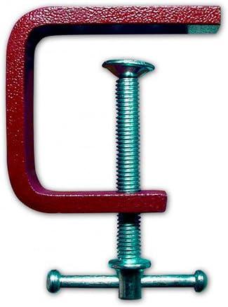 Piher C-spīles ar taisniem žokļiem, dziļums 3.2cm, maks. 4,5cm