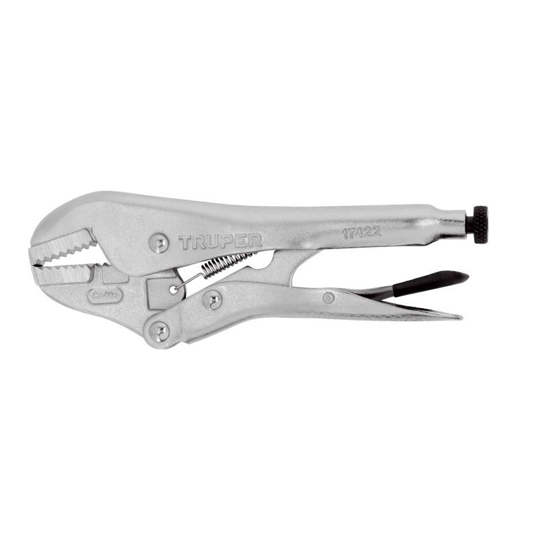 Taisno žokļu bloķēšanas knaibles 180mm Truper®