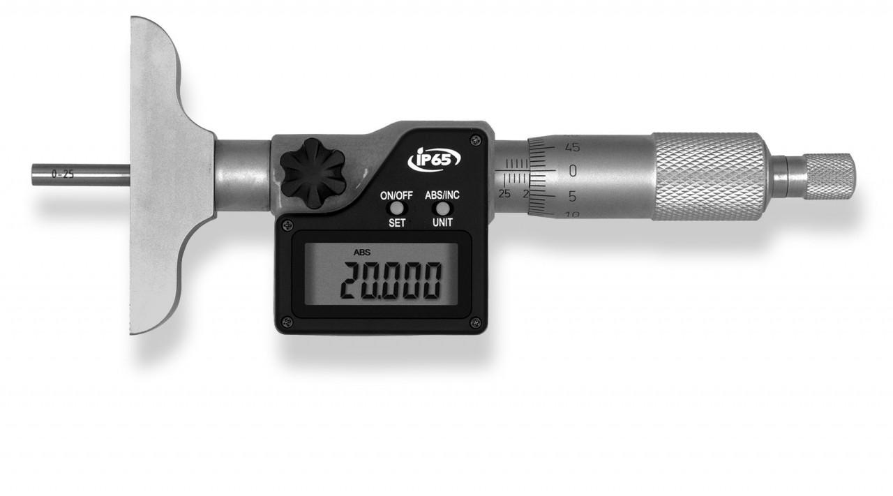 Digital depth micrometer 0-100mm / 0.001mm