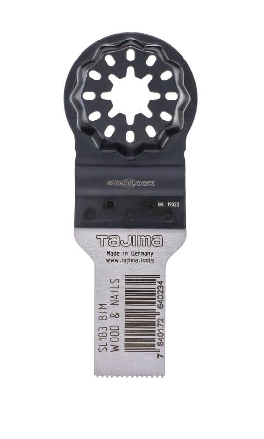 Tajima Starlock daudzfunkcionālais zāģa asmens BiM 34x20 mm koksnei ar naglām