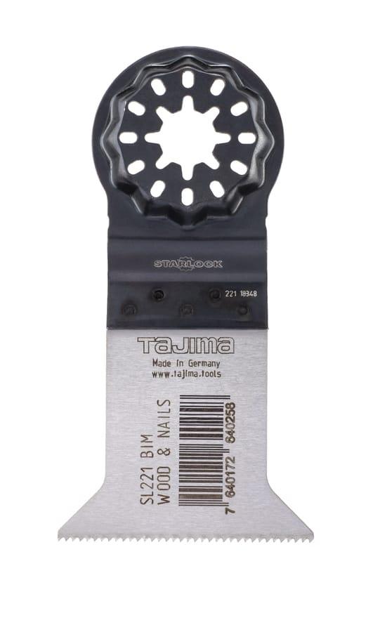 Tajima Starlock daudzfunkcionālais zāģa asmens BiM 50x50 mm koksnei ar naglām