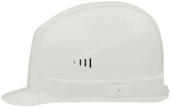 Aizsargķivere Super Boss, Sānu Ventilācija, 52-61 cm, Balta