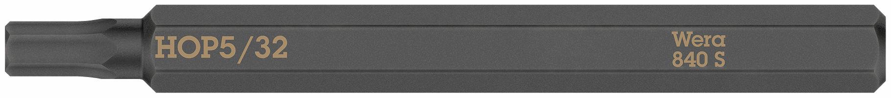 Wera 840 S bit for impact screwdriver Hex-Plus 5/32