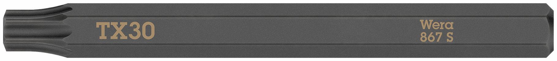 Wera 867 S bit for impact screwdriver TORX 30 x 70 mm