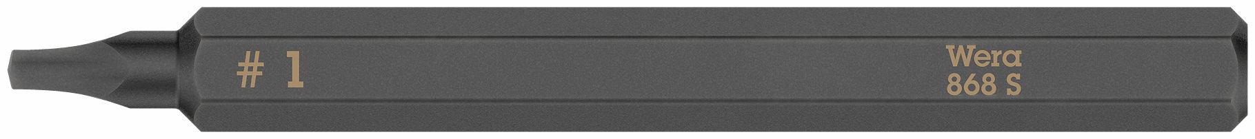 Wera 868 S bit for impact screwdriver # 1 x 70 mm