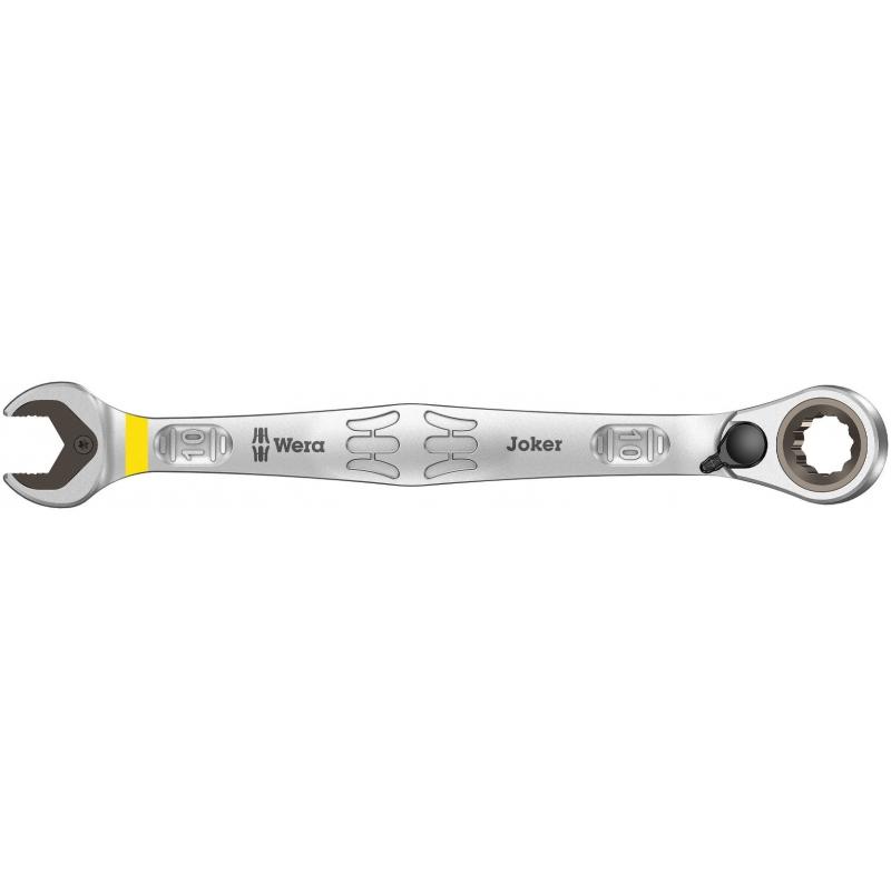 Ratcheting combination wrench, with switch leverJoker Switch 10