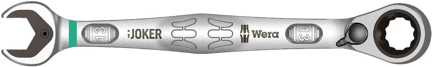 Ratcheting combination wrench, with switch leverJoker Switch 13
