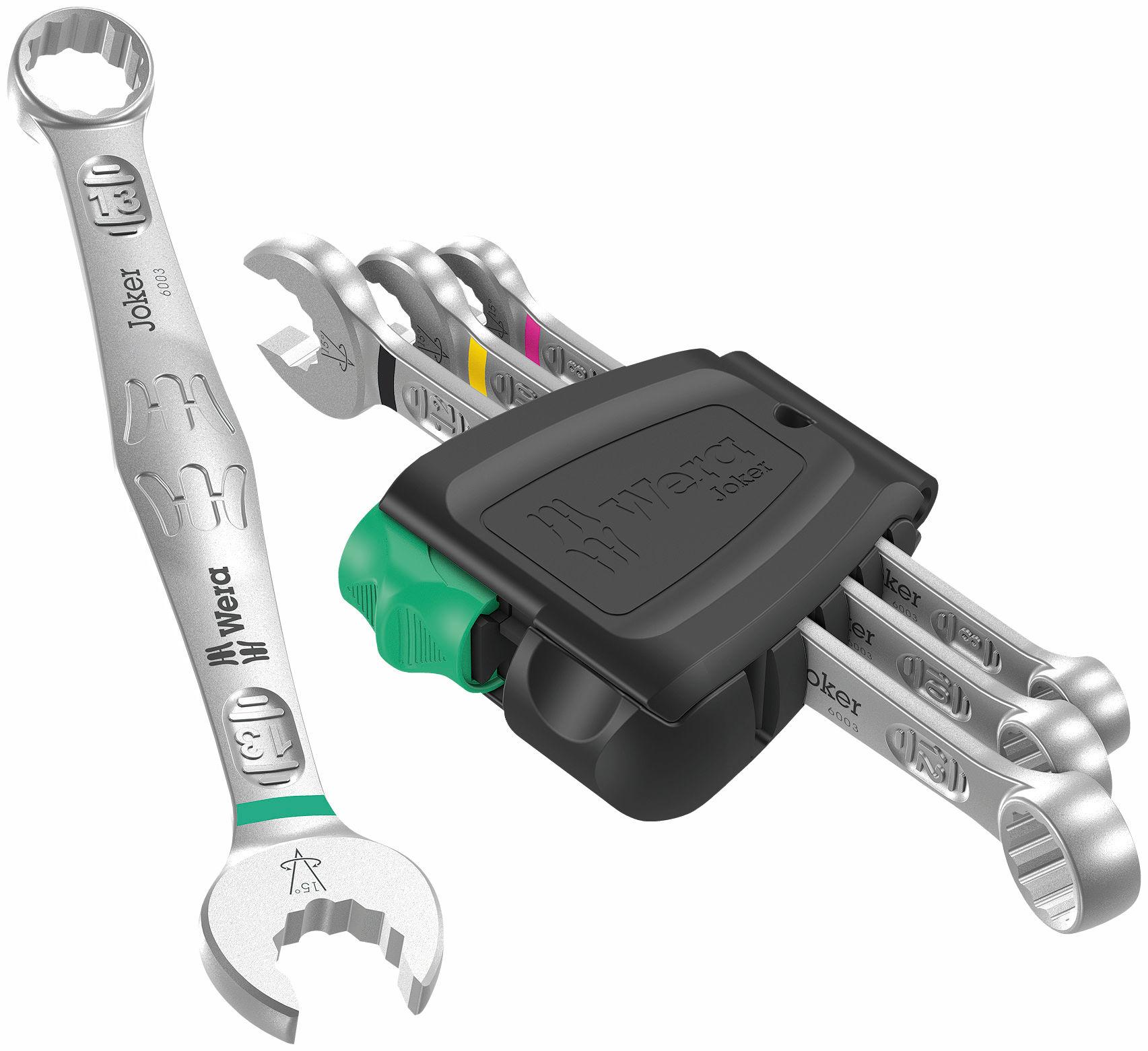 Wera 6003 Joker 4 set 1 Ring spanner set 4 pcs 8-13mm