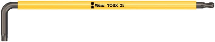 Wera L-key Multicolour, with ballend, long TX 25 x 154mm