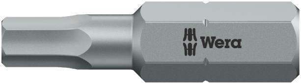 Wera 840/1 Z HEX-Plus bit 3.0 x 25mm, tamper proof