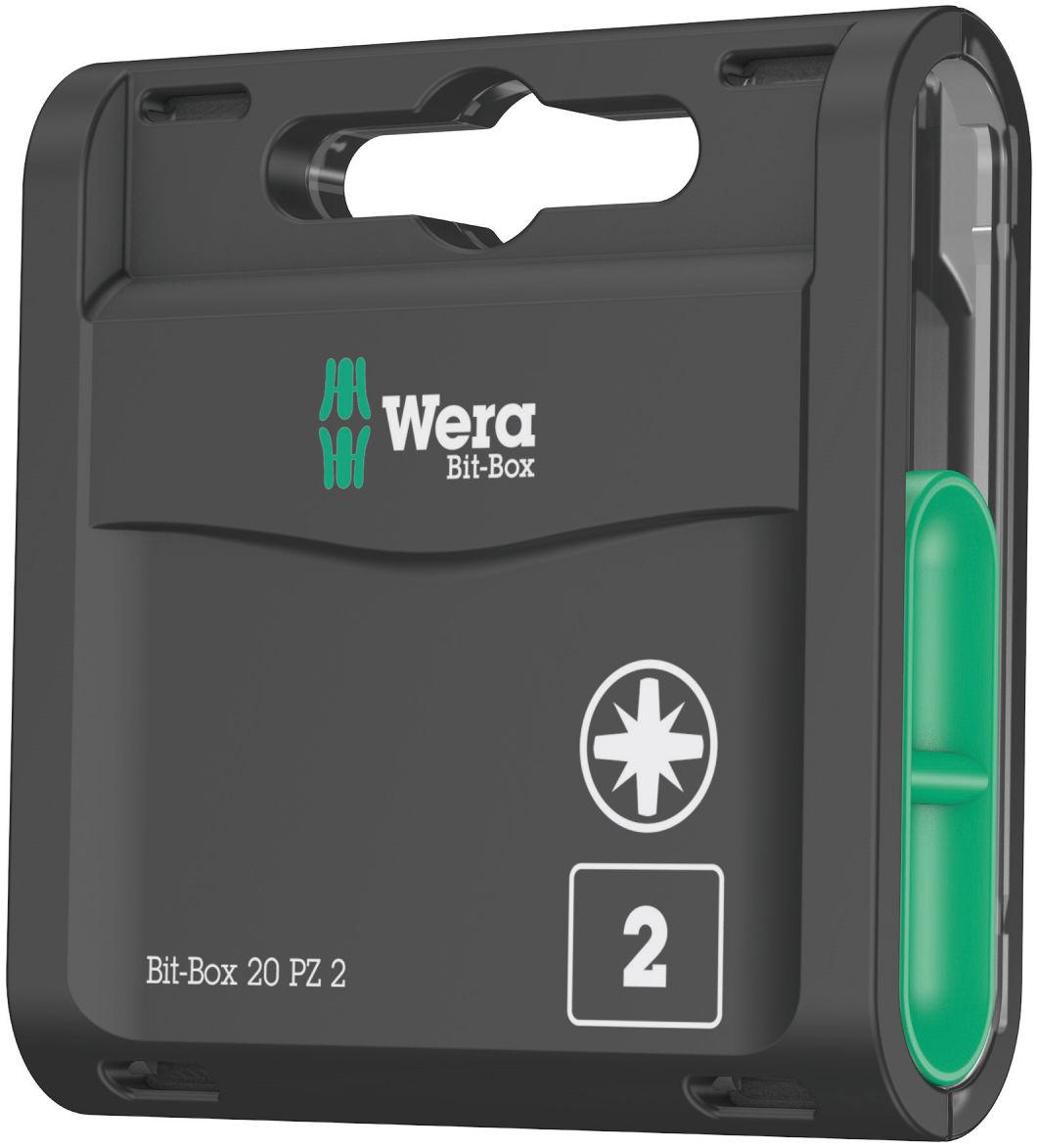 Wera standart bit - Bit-Box 20, PZ2 x 25mm, 20 pcs
