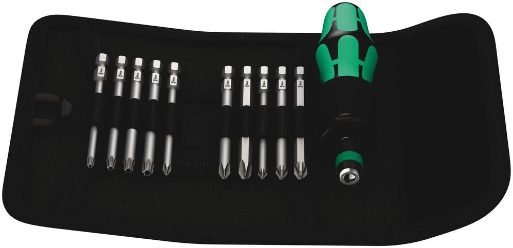 Wera Kraftform Kompakt 41 screwdriver set with 89mm interchangeable blades 11pcs