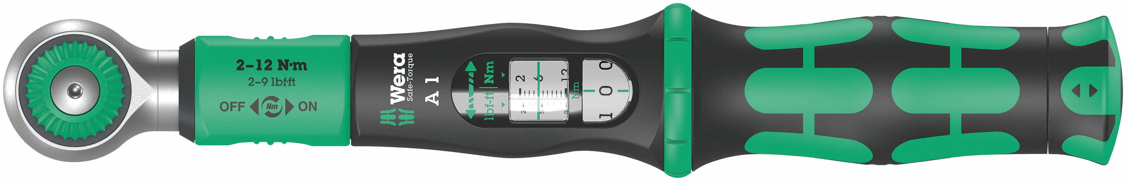 Wera Safe-Torque A 1 torque wrench for 1/4