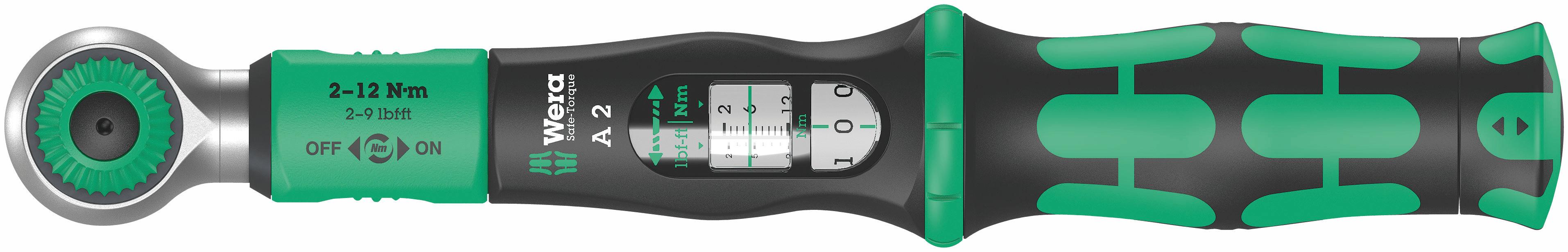 Wera Safe-Torque A 2 torque wrench for 1/4