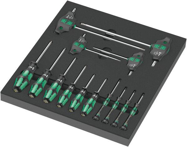 Wera 9712 Foam insert TORX screwdriver set, 14 pcs