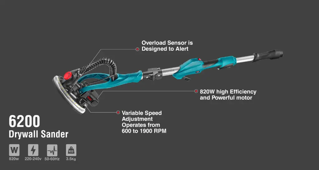 Drywall sander 820W