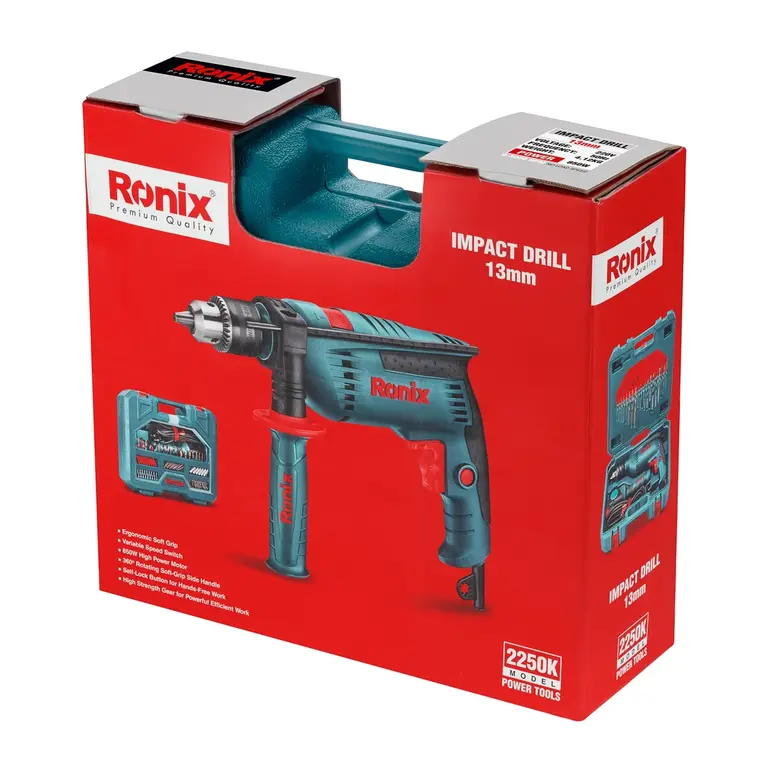 Electric Impact Drill kit 850W-13mm