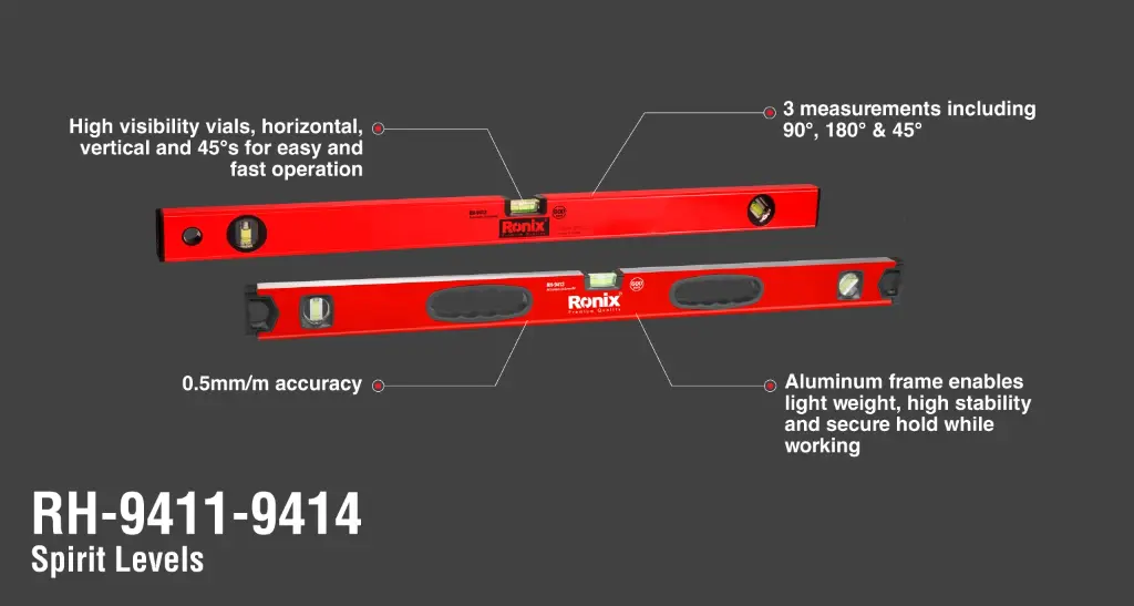 Spirit Level 300 cm