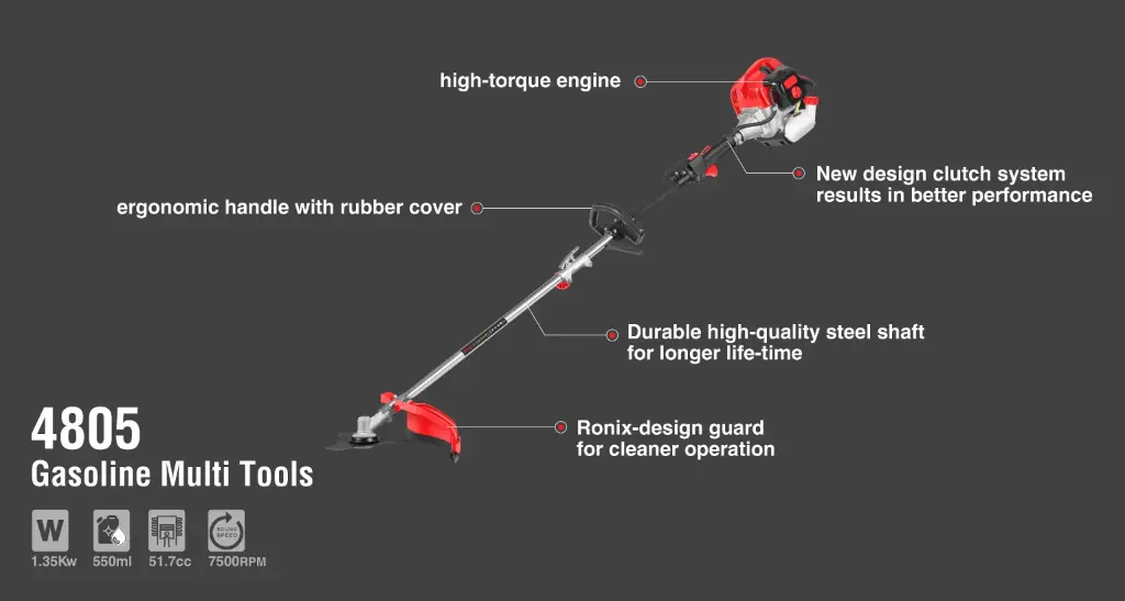 Gasoline Multifunction cutter 1350W