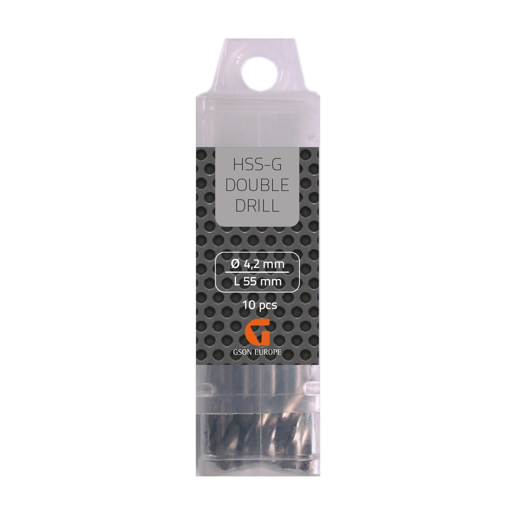 Double Drill HSS-G 4,2 x 55 mm 10 pcs